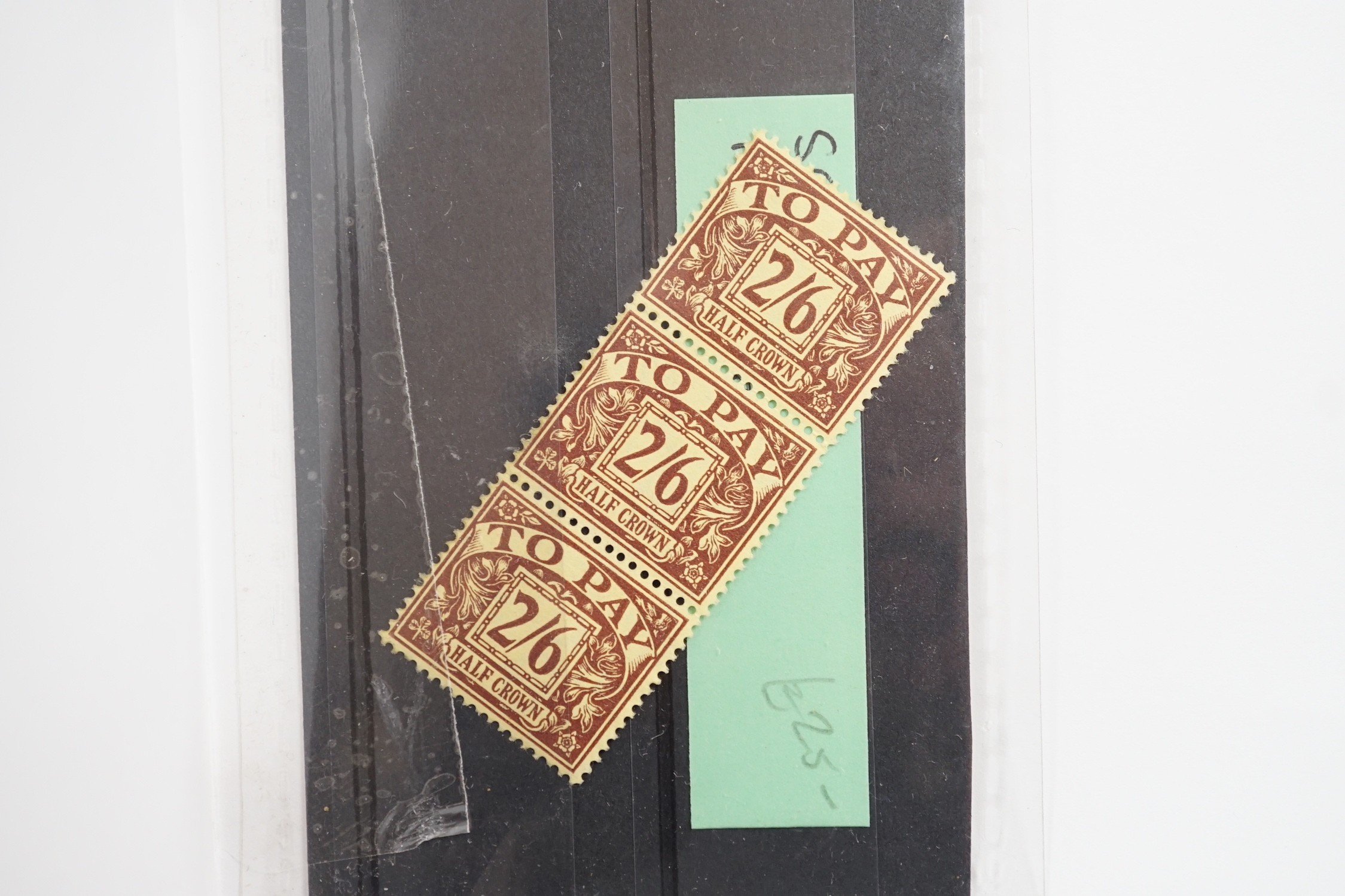 Great Britain old auction lots in folders, 1924 Wembley postal cards, mint, 1955 waterlow, castles, postage dues 1937 mint set, 1960’s phosher sets